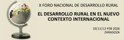 X Foro Nacional de Desarrollo Rural