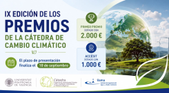 IX Edición de los Premios de la Cátedra de Cambio Climático