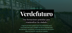 Verdefuturo: Formaciones gratuitas para renaturalizar las ciudades