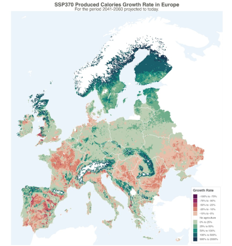 El cambio climático podría reducir la capacidad de producción agrícola en amplias zonas del sur de Europa, según la plataforma CADI