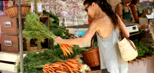 puesto verduras