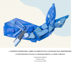 V Congreso internacional sobre los derechos de la Naturaleza en el Mediterráneo. La participación activa de la ciudadanía frente a la crisis climática