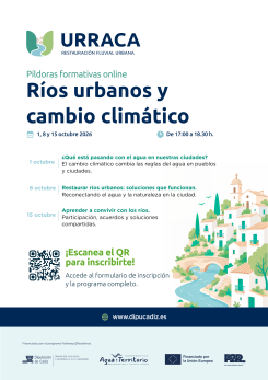 Píldoras formativas virtuales sobre ‘Ríos urbanos y cambio climático’